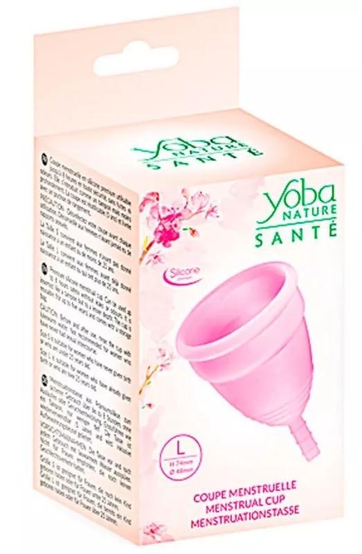 Love Copa Menstrual Yoba Natur Talla L Rosa