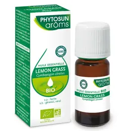 Phytosun Arôms Huile Essentielle Lemon Grass Bio 10ml