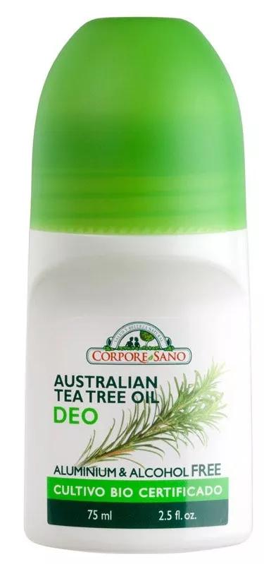 Corpore Sano Desodorante Aceite Arbol De Te Roll On 75 ml