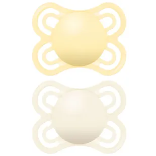 MAM Perfect Neutral Matte Pacifier 2-6m 2 pcs