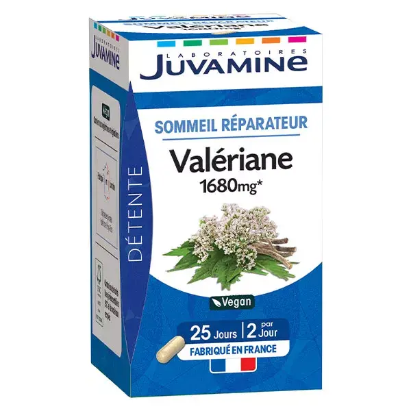 Juvamine Valerian 50 capsules