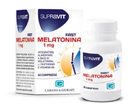 Supravit Melatonina Fast Integtratore Sonno 60 Compresse