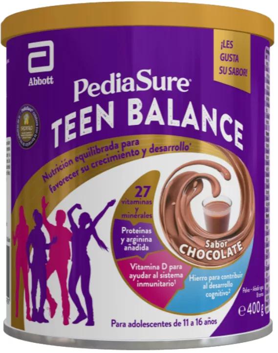 Pediasure Teen Balance de 11-16 años Chocolate 400 gr