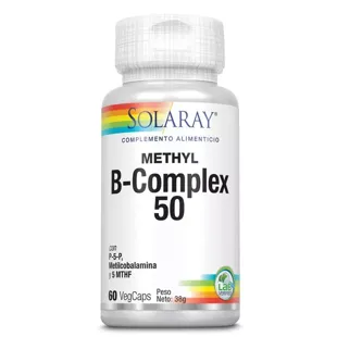 Methyl B Complex 50 Solaray 60 VegCaps