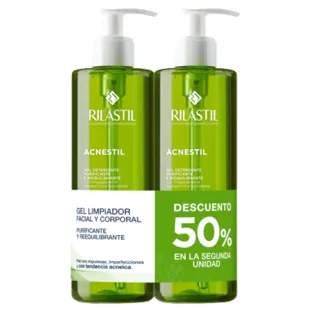 Rilastil Acnestil Reinigungsgel 2x400 ml