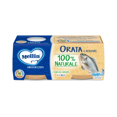 Mellin Omogeneizzato Orata 2 x 80 g