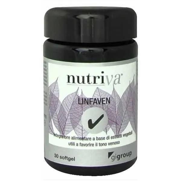 Nutriva Linfoven Integratore Venoso 30 Compresse Softgel