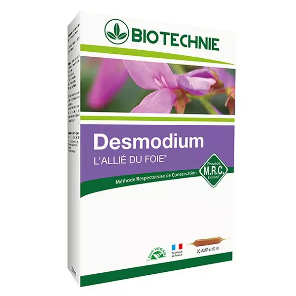 Biotechnie Desmodium 20 ampollas