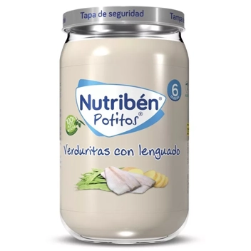 Nutriben Potito Verduritas Con Lenguado 235Gr