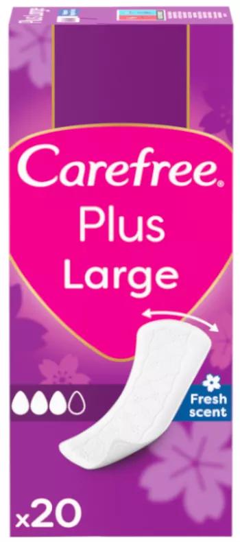 Carefree Protege Slip Plus Large Fresh 20 un