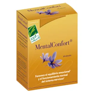 Mental Confort 100% Natural 60 Capsulas Vegetales