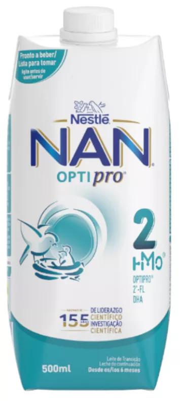 Nestlé Nan Leite Líquida Nan Optipro 2 500ml