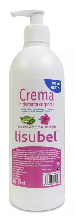 Lisubel Crema Hidratante Corporal 400 ml