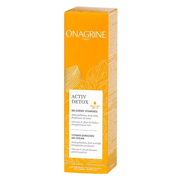 Onagrine Activ Détox BB Crème Vitaminée SPF15 40ml
