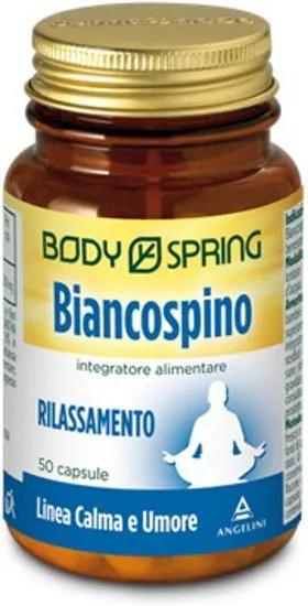 Body Spring Biancospino Integratore Rilassante 50 Capsule