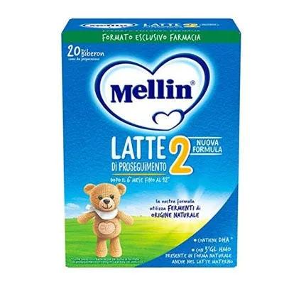 Mellin 2, Latte di Proseguimento, Latte in Polvere dal 6° al 12° Mese Compiuto, 700g