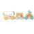Saro Wooden Multi-Activity Train +12m