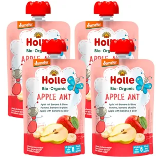 Holle Smoothie APPLE ANT Apple, Banana and Pear +6m 4x100 gr