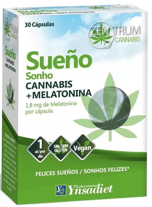 Ynsadiet Zentrum Sueño Cannabis 30 Cápsulas