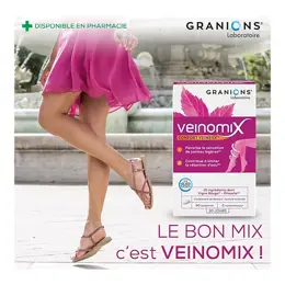 Granions Veinomix Lot de 2 x 60 comprimés