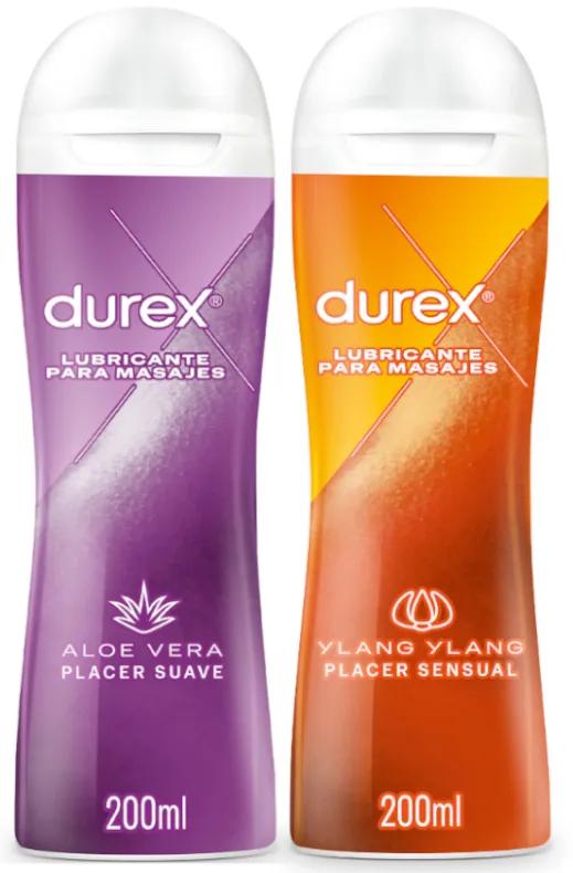 Durex Play Massage Aloe Vera 200 ml + Sinnlich 200 ml