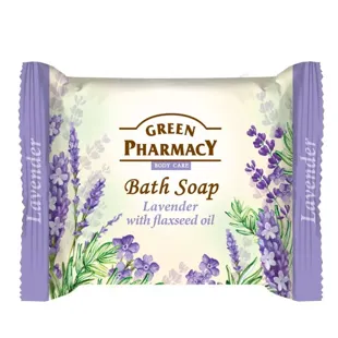 Greenpharmacy Bar Soap with Lavender and Linseed Oil 100 gr