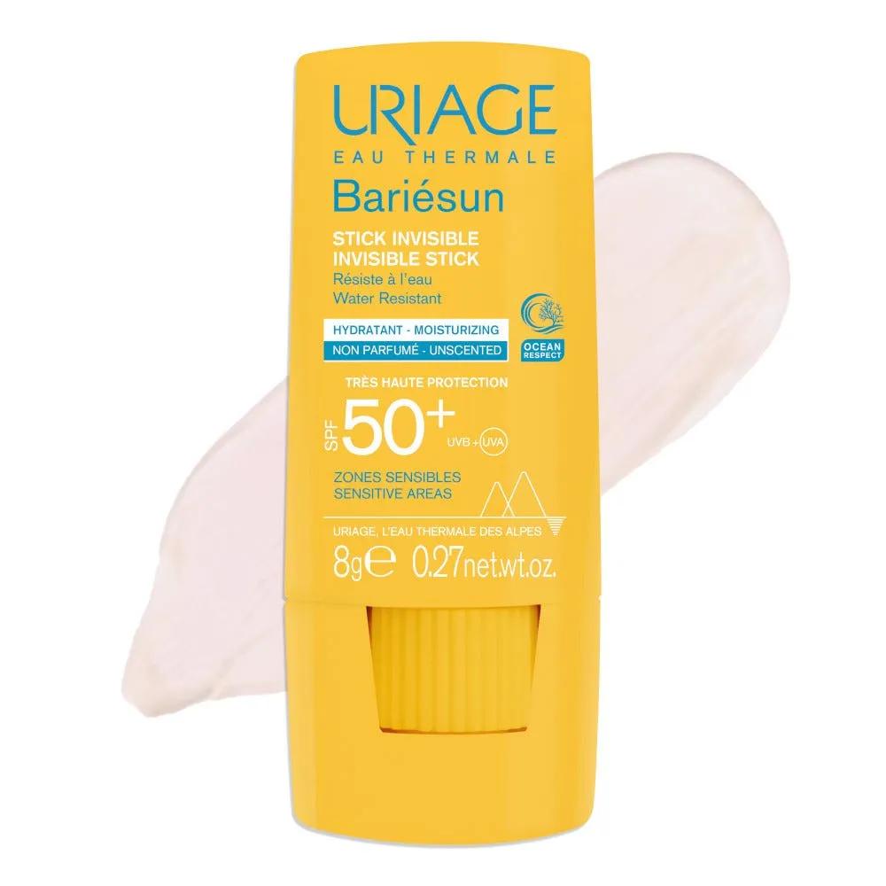 Uriage Bariésun Stick Solare Invisibile SPF 50+ Protezione Viso Corpo e Zone Sensibili 8 g