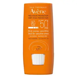 Avène Solaire Stick Zones Sensibles SPF 50+ 8g