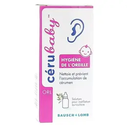 Bausch & Lomb ORL Cerubaby Hygiène de l'Oreille 15ml