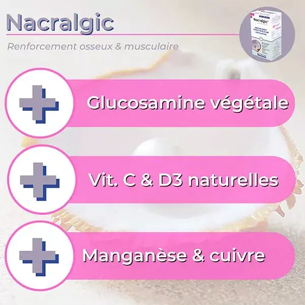 Nutrigée Nacralgic Pure Nacre 60 vegetable capsules