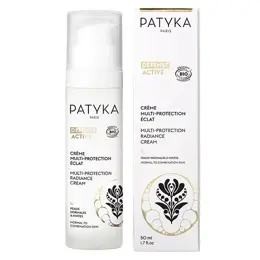 Patyka Défense Active Crème Multi-Protection Éclat Peaux Normales à Mixtes Bio 50ml