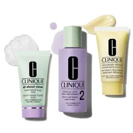 Clinique Basic 3 Temps Kit Découverte Peaux Sèches à Mixtes