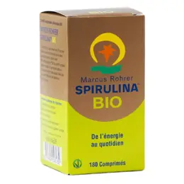 Marcus Rohrer Spirulina Bio 180 Comprimés