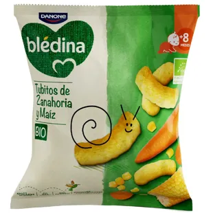 Blédina Snack Carrot and Corn Tubes BIO +8m 20 gr