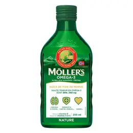 Mollers Huile de Foie de Morue sans Arôme 250ml