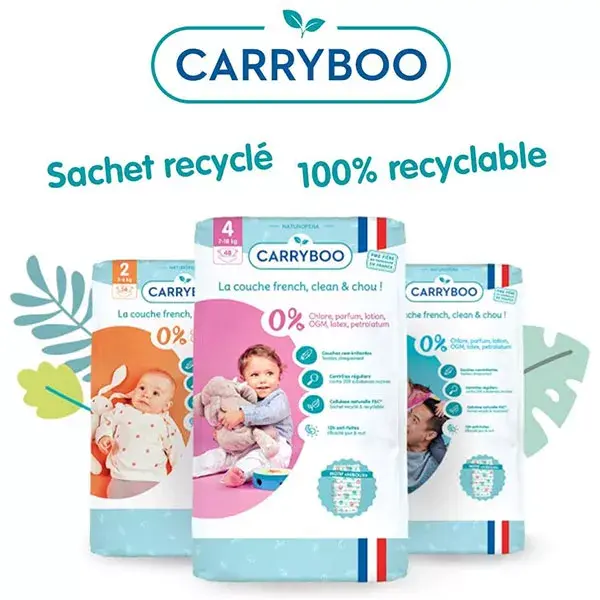 Carryboo Couches Maxi T4 (7-18kg) 48 couches