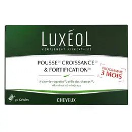 Luxéol Pousse Croissance & Fortification 90 gélules