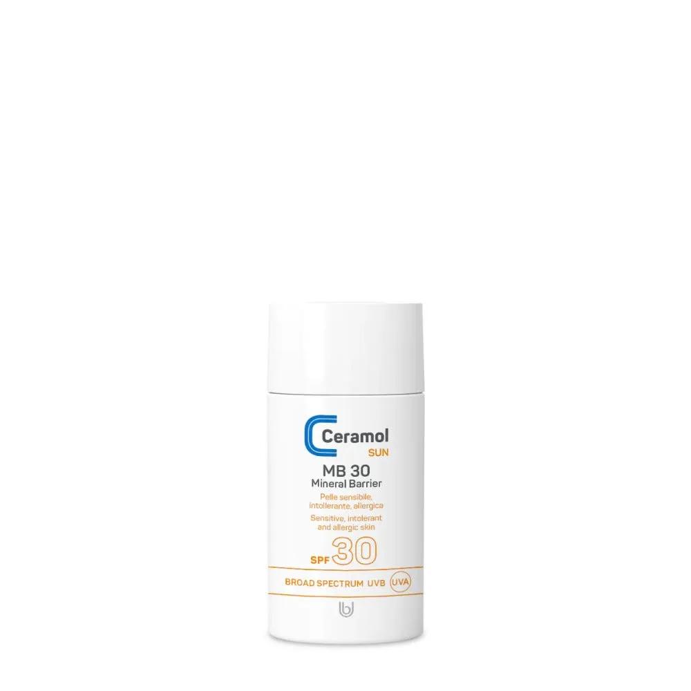 Ceramol SUn MB 30 Crema Solare con Barriera Minerale 50 ml