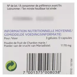 Naturland Chardon Marie Bio 75 végécaps