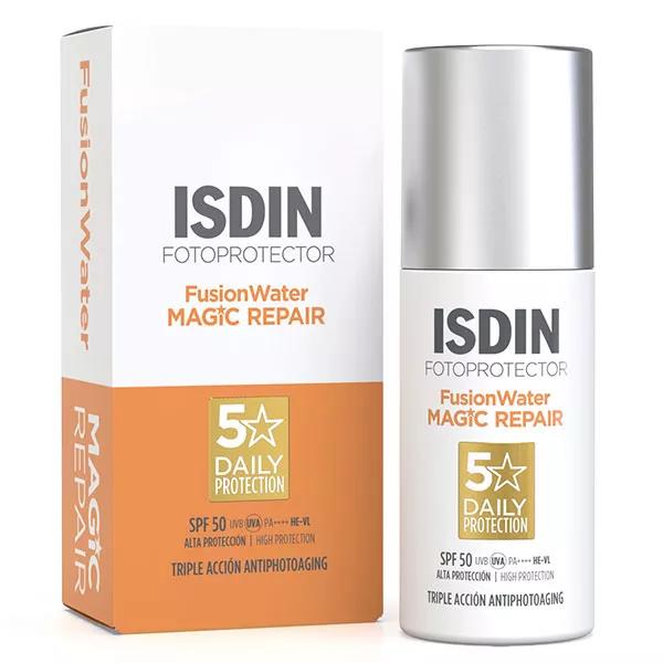 Isdin FotoUltra Fusion Water Magic Repair Crème Solaire Anti-Âge SPF50 50ml