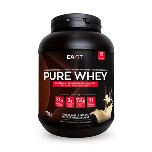 Eafit Pure Whey Proteine gusto Vaniglia Intensa 750g