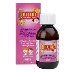 Bioton Difesa Bambini Sciroppo Integratore Difese Immunitarie 120 ml