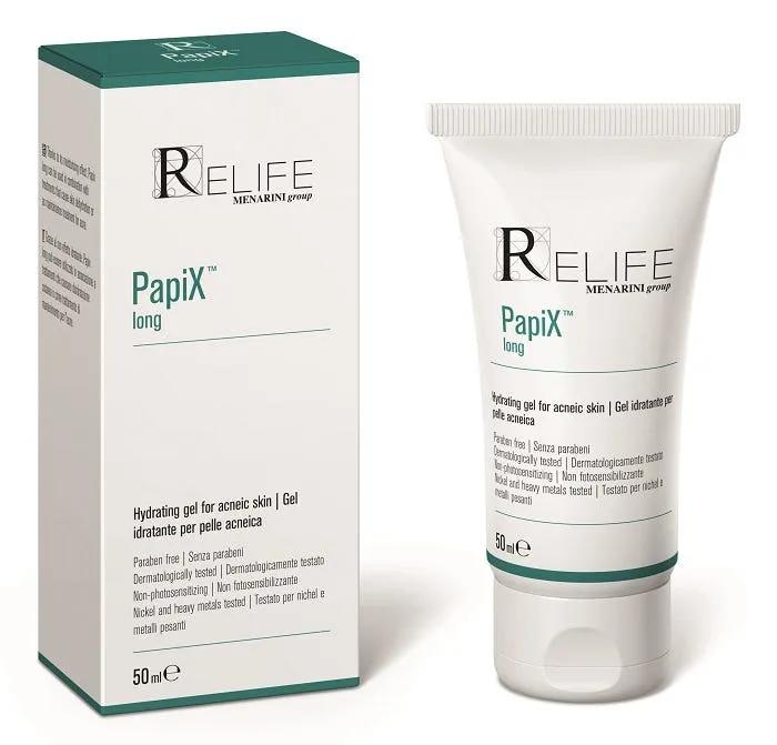 Relife Papix long Gel Idratante Per Pelle Acneica 50 ml