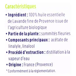 So'Bio Étic Aroma Huile Essentielle Lavande Fine de Provence Bio 10ml