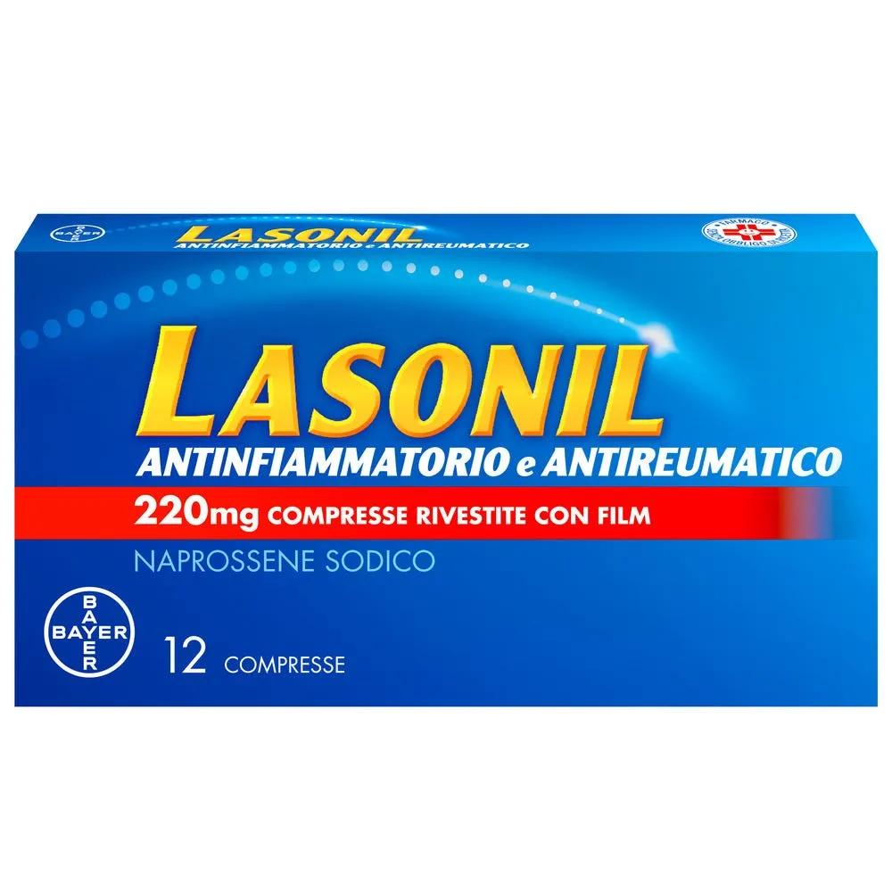 Lasonil Antidolorifico e Antinfiammatorio contro Dolore Muscolare e Articolare 12 Compresse