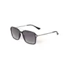 Loubsol Homme Lunettes de Soleil Noir Mat Argent