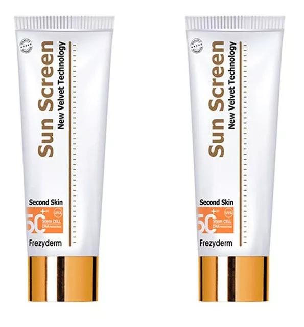 Frezyderm Velvet Sun Screen Body SPF50+ 125ml + 125ml