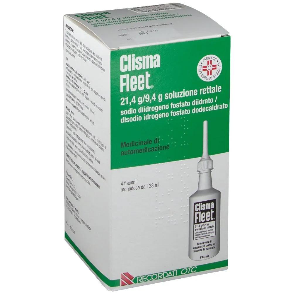 Clisma Feet Soluzione Rettale Stitichezza 4 Flaconi 133 ml