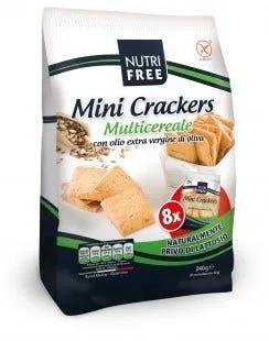 Nutri Free Mini Crackers Multicereali Senza Glutine 240 g