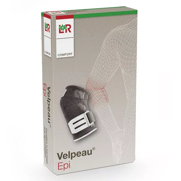 Velpeau Epi Comfort Anti-Epicondylitis Elbow Support Size 2 Black